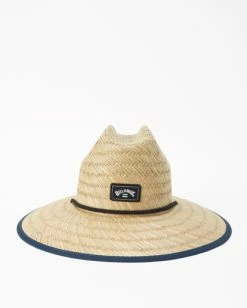 Billabong Tides Print Straw Lifeguard Hat NEON (neo) -billabong shop abyha00216 billabongp neo frt1 1
