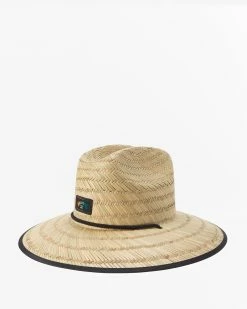 Billabong Tides Print Straw Lifeguard Hat RASTA (rta)