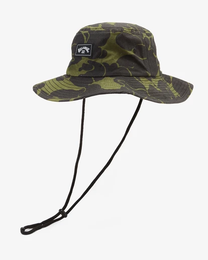 Billabong Big John Print Surf Safari Hat GREEN CAMO (gca) 7 Billabong Big John Print Surf Safari Hat GREEN CAMO (gca) - Image 5