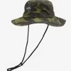 Billabong Big John Print Surf Safari Hat GREEN CAMO (gca)