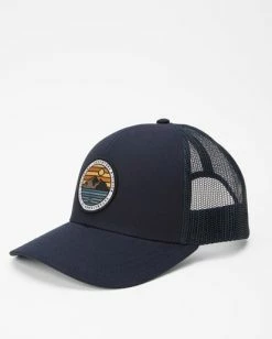 Billabong A/Div Walled Trucker Hat DARK NAVY (dkn) -billabong shop abyha00238 billabongp dkn sd1 1