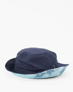 Billabong Contrary Reversible Bucket Hat MARINE (mre) -billabong shop abyha00274 billabongp mre sd1 1