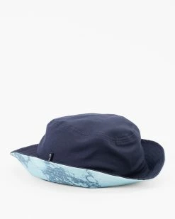 Billabong Contrary Reversible Bucket Hat MARINE (mre) -billabong shop abyha00274 billabongp mre sd2