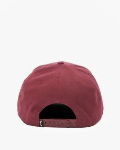 Billabong Stacked Snapback Hat PORT (pto) -billabong shop abyha00281 billabongp pto bck1