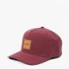 Billabong Stacked Snapback Hat PORT (pto) -billabong shop abyha00281 billabongp pto frt1