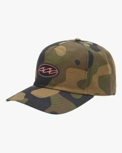 Billabong Wallride Snapback Hat CAMO (cmm) -billabong shop abyha00282 billabongp cmm sd1 1