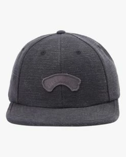 Billabong Breakdown Snapback Hat BLACK 13 Billabong Breakdown Snapback Hat BLACK -billabong shop abyha00284 billabongp blk frt1 1