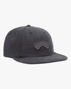 Billabong Breakdown Snapback Hat BLACK 10 Billabong Breakdown Snapback Hat BLACK -billabong shop abyha00284 billabongp blk sd2
