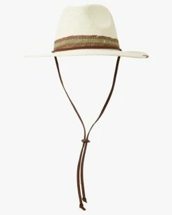 Billabong Crusher Stripe Straw Hat NATURAL (nat) -billabong shop abyha00289 billabongp nat frt2 1