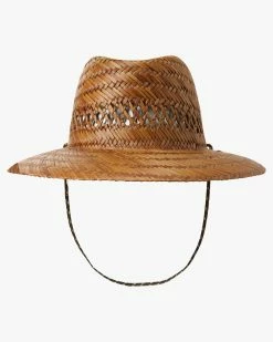 Billabong Nomad Vented Straw Hat BROWN (brn) 10 Billabong Nomad Vented Straw Hat BROWN (brn) -billabong shop abyha00290 billabongp brn bck1