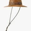 Billabong Nomad Vented Straw Hat BROWN (brn) -billabong shop abyha00290 billabongp brn frt1