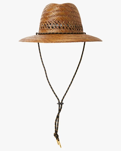 Billabong Nomad Vented Straw Hat BROWN (brn) 7 Billabong Nomad Vented Straw Hat BROWN (brn) - Image 5