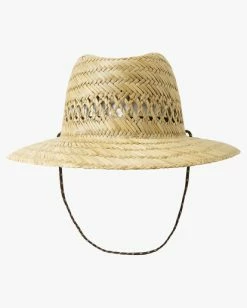 Billabong Nomad Vented Straw Hat TOBACCO (tob) -billabong shop abyha00290 billabongp tob bck1 1