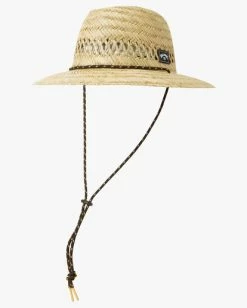 Billabong Nomad Vented Straw Hat TOBACCO (tob) -billabong shop abyha00290 billabongp tob frt1 1