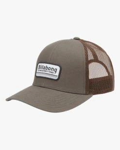 Billabong Walled Trucker Hat COFFEE (cof) -billabong shop abyha00293 billabongp cof sd1 1