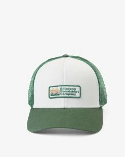 Billabong Walled Trucker Hat CYPRESS (cys) -billabong shop abyha00293 billabongp cys frt1