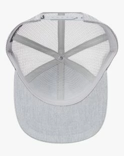 Billabong All Day Trucker Hat GREY HEATHER (grh) -billabong shop abyha00294 billabongp grh dtl1