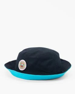 Billabong The Simpsons Krusty Seal Bucket Hat BLACK -billabong shop abyha00312 billabongp blk sd2
