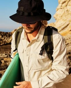 Billabong A/Div Boonie Hat BLACK -billabong shop abyha00322 billabongl blk frt1 1