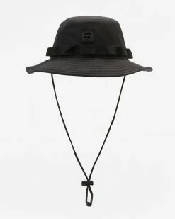 Billabong A/Div Boonie Hat BLACK -billabong shop abyha00322 billabongp blk frt2