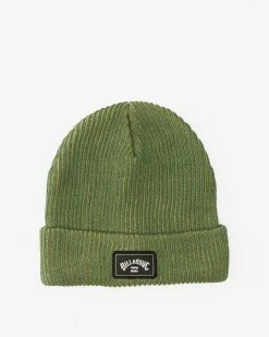 Billabong Arch Patch Knit Beanie EVERGREEN (egr)
