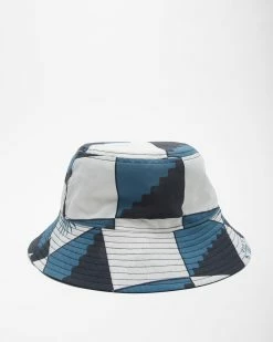 Billabong Wrangler Sacred Sun Reversible Bucket Hat BLACK -billabong shop abyha00329 billabongp blk frt2
