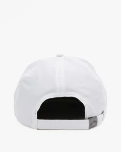 Billabong Arch Team Strapback Hat WHITE (wht) -billabong shop abyha00330 billabongp wht bck1