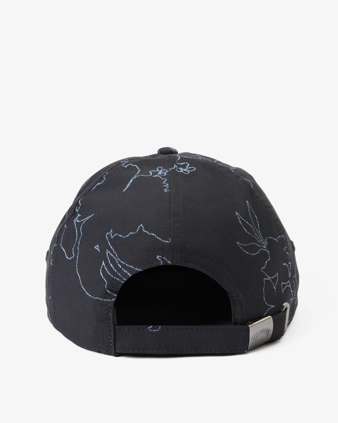 Billabong Arch Team Print Strapback Hat BLACK WHITE (bci) 6 Billabong Arch Team Print Strapback Hat BLACK WHITE (bci) - Image 4