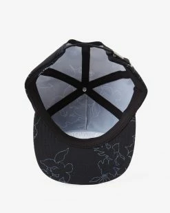 Billabong Arch Team Print Strapback Hat BLACK WHITE (bci) 12 Billabong Arch Team Print Strapback Hat BLACK WHITE (bci) -billabong shop abyha00331 billabongp bci dtl1