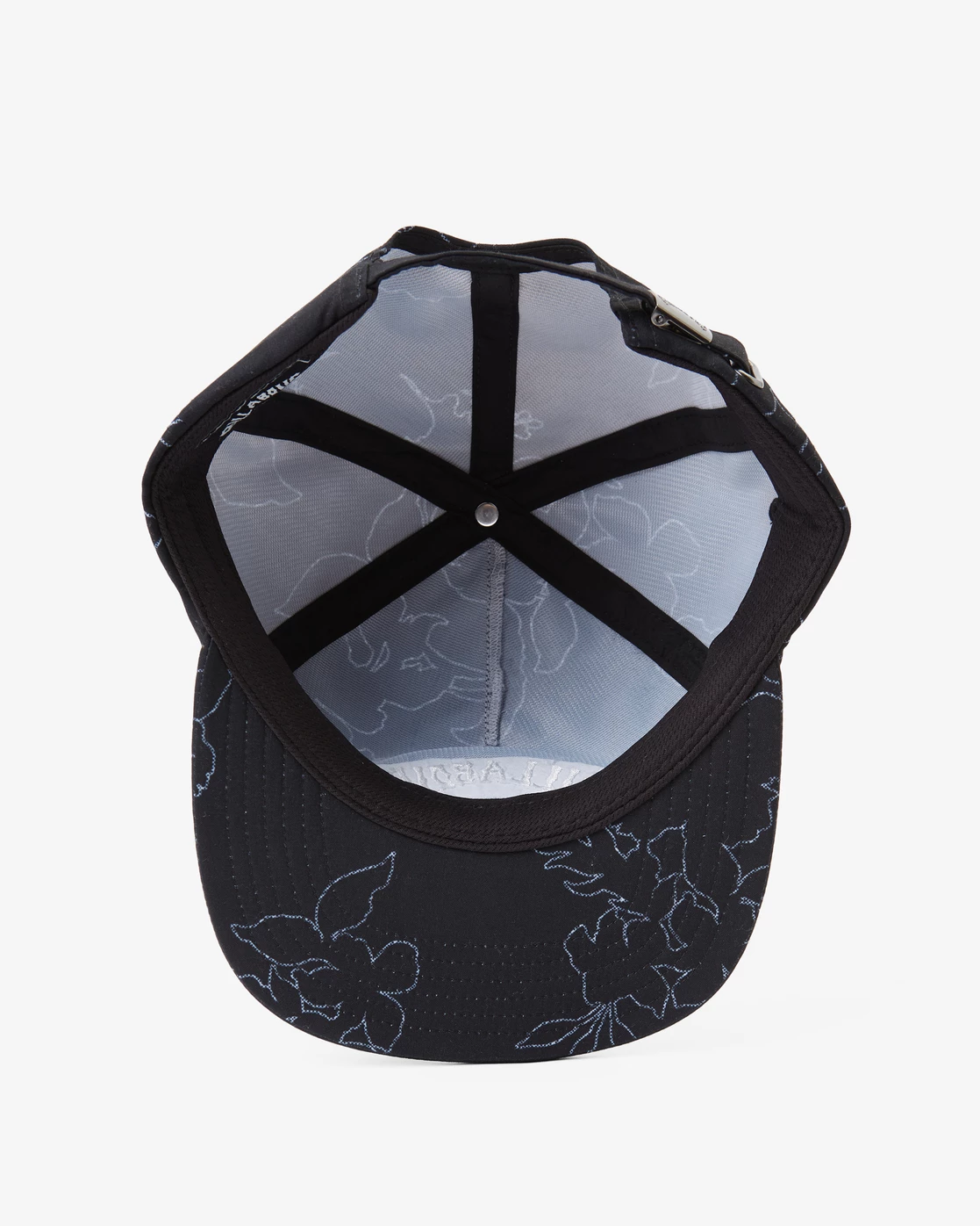 Billabong Arch Team Print Strapback Hat BLACK WHITE (bci) 7 Billabong Arch Team Print Strapback Hat BLACK WHITE (bci) - Image 5
