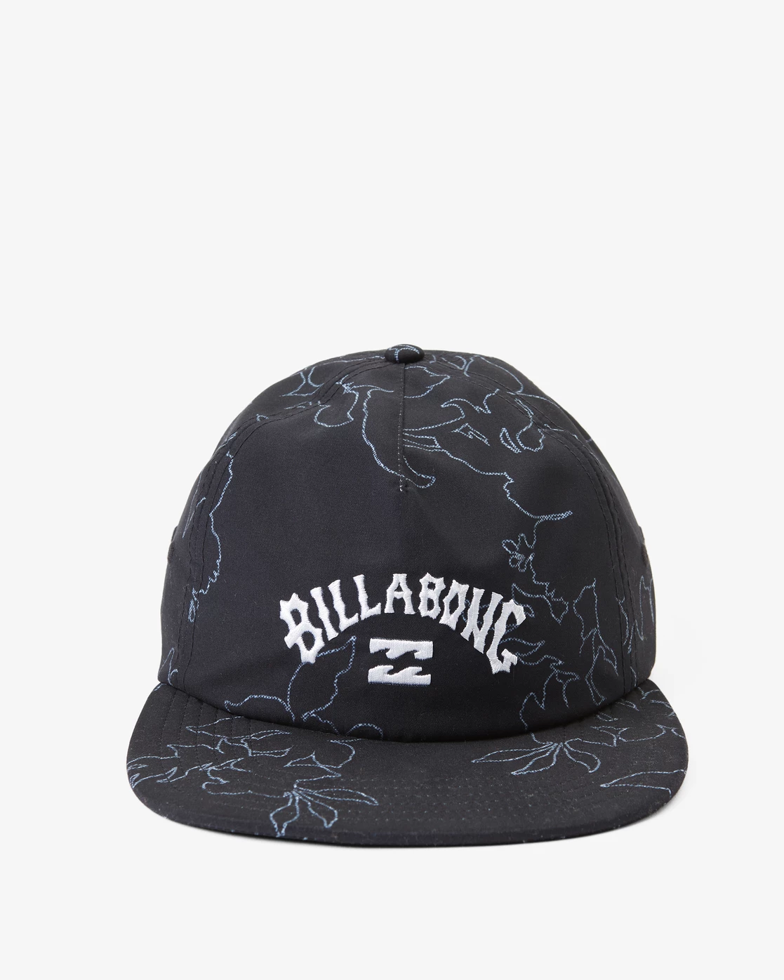 Billabong Arch Team Print Strapback Hat BLACK WHITE (bci) 4 Billabong Arch Team Print Strapback Hat BLACK WHITE (bci) - Image 2
