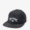 Billabong Arch Team Print Strapback Hat BLACK WHITE (bci)