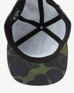 Billabong Arch Team Print Strapback Hat CAMO (cmm) -billabong shop abyha00331 billabongp cmm dtl1