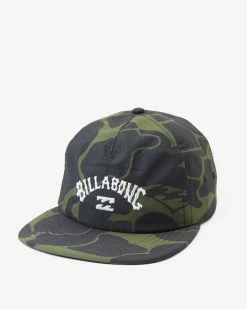 Billabong Arch Team Print Strapback Hat CAMO (cmm)