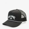 Billabong Arch Team Trucker Hat BLACK -billabong shop abyha00332 billabongp blk sd1