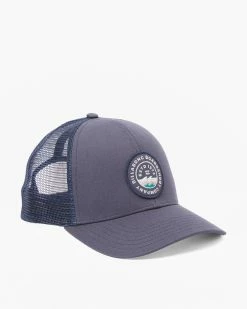 Billabong Walled Trucker Hat NAVY (nvy) 10 Billabong Walled Trucker Hat NAVY (nvy) -billabong shop abyha00374 billabongp nvy frt3