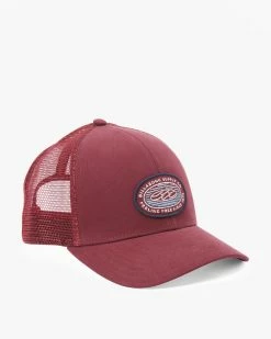 Billabong Walled Trucker Hat PORT (pto) -billabong shop abyha00374 billabongp pto frt3