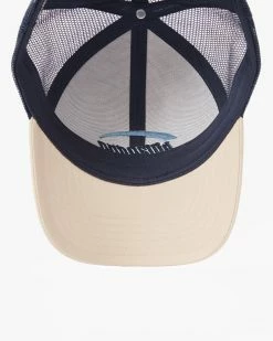Billabong Walled Trucker Hat SAND (snd) -billabong shop abyha00374 billabongp snd dtl1