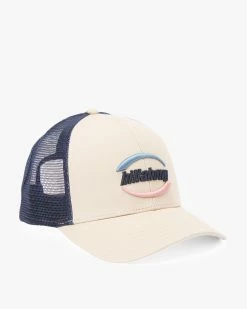 Billabong Walled Trucker Hat SAND (snd) -billabong shop abyha00374 billabongp snd frt3
