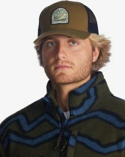 Billabong A/Div Walled Trucker Hat MILITARY (mil)