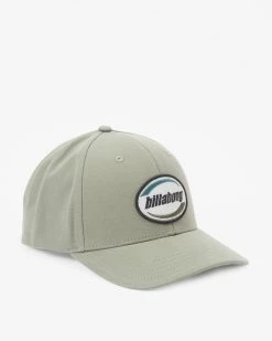 Billabong Walled Snapback Hat SAGE (sag) 10 Billabong Walled Snapback Hat SAGE (sag) -billabong shop abyha00379 billabongp sag frt3