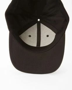 Billabong All Day Stretch Fit Hat BLACK -billabong shop abyha00382 billabongp blk dtl1