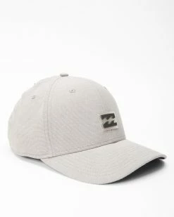 Billabong All Day Stretch Fit Hat GREY (gry) -billabong shop abyha00382 billabongp gry sd2