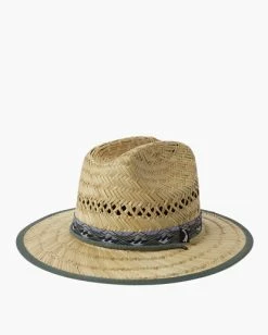 Billabong Mid Tides Straw Lifeguard Hat SAGE (sag) 8 Billabong Mid Tides Straw Lifeguard Hat SAGE (sag) -billabong shop abyha00395 billabongp sag frt1 1