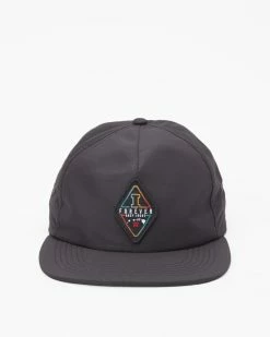 Billabong Andy Irons Snapback Hat BLACK -billabong shop abyha00398 billabongp blk frt2