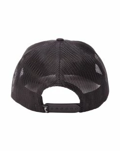 Billabong Pipeline Pro Trucker Hat BLACK -billabong shop abyha00405 billabongp blk bck1