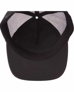 Billabong Pipeline Pro Trucker Hat BLACK -billabong shop abyha00405 billabongp blk dtl1
