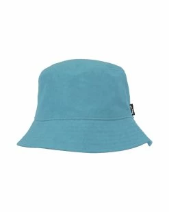 Billabong Kamea Kalo Reversible Bucket Hat STEEL BLUE (s28) -billabong shop abyha00406 billabongp s28 frt3