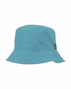 Billabong Kamea Kalo Reversible Bucket Hat STEEL BLUE (s28) -billabong shop abyha00406 billabongp s28 frt4