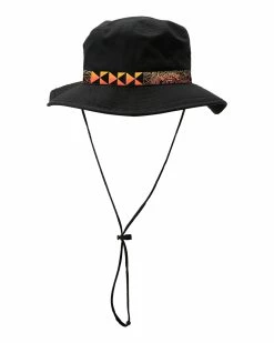 Billabong Kamea Lava Boonie Hat BLACK -billabong shop abyha00407 billabongp blk bck1